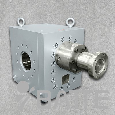 Pipeline gear pump for polymer